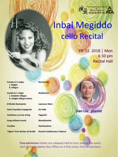 Thumbnail Inbal Megiddo Cello Recital