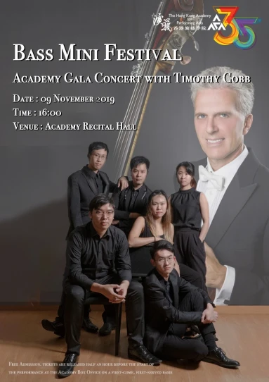Bass Mini Festival with Timothy Cobb - Academy Gala Concert with Timothy Cobb