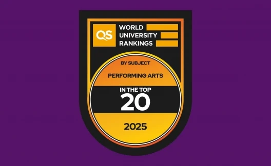 Thumbnail QS Global Top 20 Institution for Performing Arts