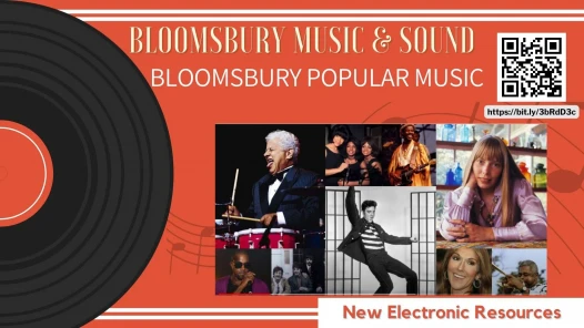 新增电子资源 – Bloomsbury Music and Sound: ​ Bloomsbury Popular Music