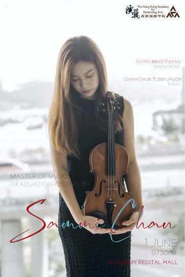 Academy Master of Music Graduation Recital: Chan Sum-yu Sammi (Violin)
