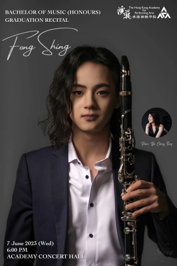 Thumbnail Academy Bachelor of Music (Honours) Degree Graduation Recital: Fong Shing (Clarinet)