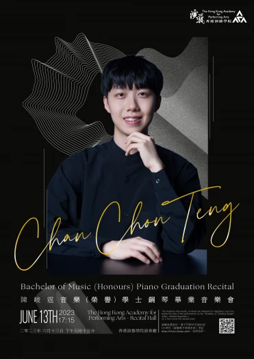 Thumbnail Academy Bachelor of Music (Honours) Degree Graduation Recital: Chan Chon-teng Peter (Piano)
