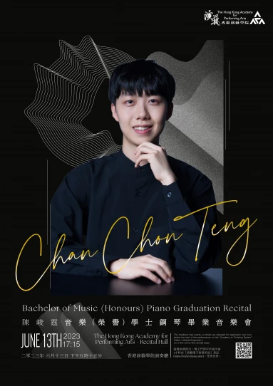 Academy Bachelor of Music (Honours) Degree Graduation Recital: Chan Chon-teng Peter (Piano)