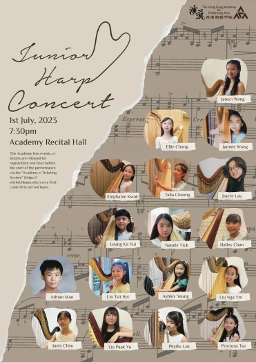 Thumbnail Academy Harp Festival: Junior Harp Concert