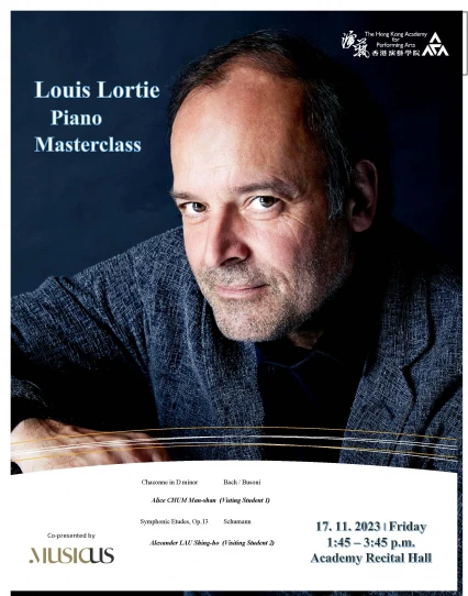 Piano Masterclass by Louis Lortie