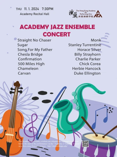 Academy Jazz Ensemble Concert