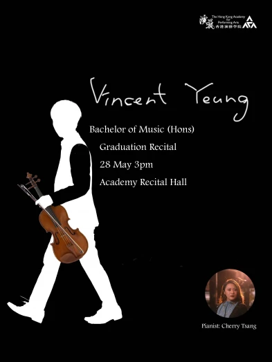 Thumbnail Academy Bachelor of Music (Honours) Degree Graduation Recital: Yeung Pok-yin (Viola)