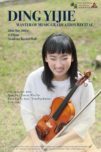 Thumbnail Academy Master of Music Graduation Recital: Ding Yijie (Violin)