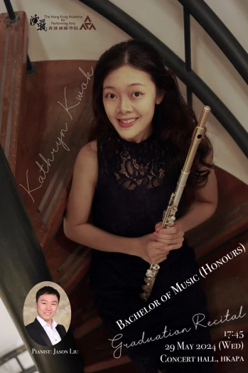 Thumbnail Academy Bachelor of Music (Honours) Degree Graduation Recital: Kwok Tsz-wing (Flute)