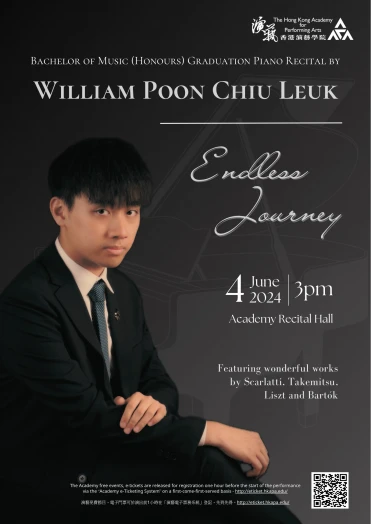 Thumbnail Academy Bachelor of Music (Honours) Degree Graduation Recital:  Poon Chiu-leuk (Piano)