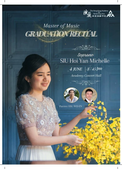 Academy Master of Music Graduation Recital: Siu Hoi-yan Michelle (Voice)