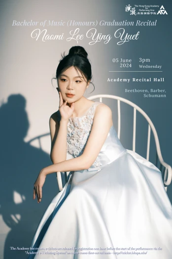 Thumbnail Academy Bachelor of Music (Honours) Degree Graduation Recital: Lee Ying-yuet (Piano)