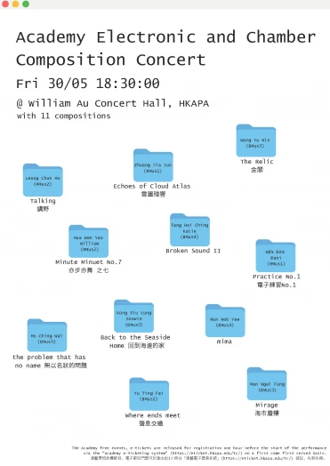 Thumbnail Academy Electronic and Chamber Composition Concert