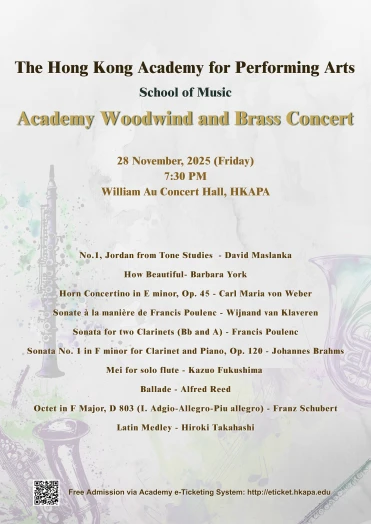 Thumbnail Academy Woodwind and Brass Concert