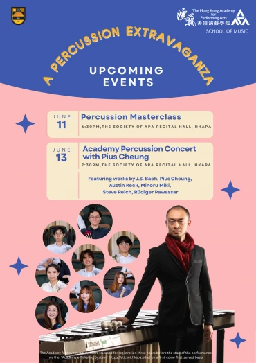 Thumbnail Percussion Masterclass by Pius Cheung